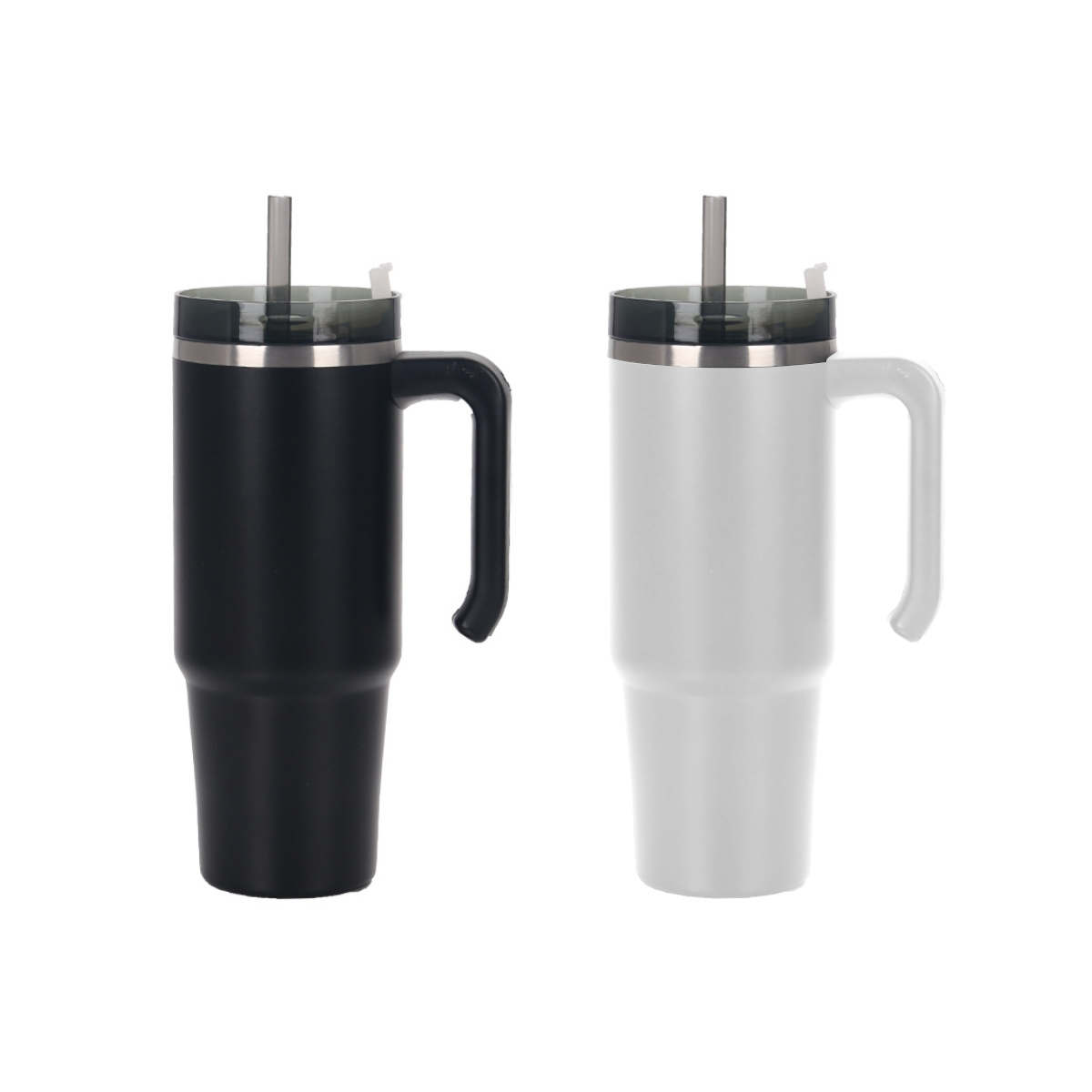 Stainless Steel Thermal Bottle with Straw and handle (560ml)